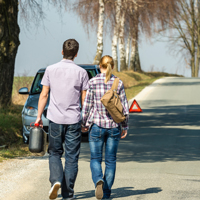 Couple getting back together after challenge.