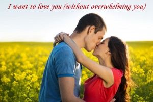 how to show love without smothering