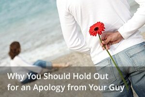 how to accept an apology