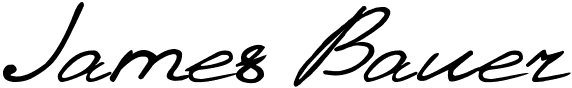 signature James Bauer Signature