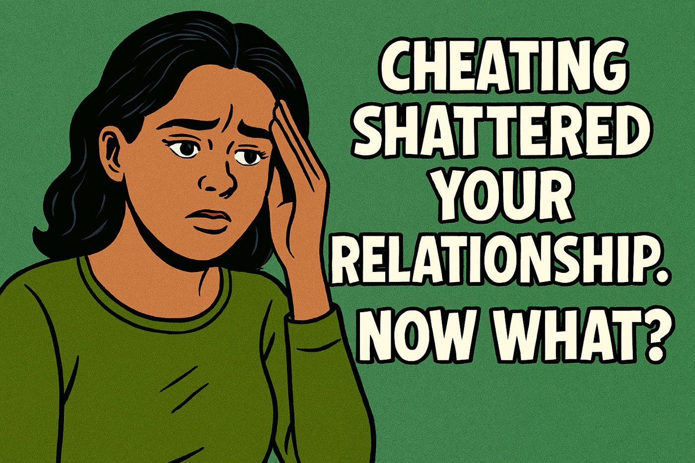 Cheating Shattered Your Relationship. Now what?